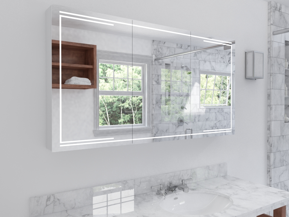 Spiegelschrank mit Beleuchtung - Riesenauswahl an LED-Spiegelschränken