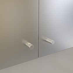Designer Türknöpfe Chrom oder Edelstahl Bild Designer Türknöpfe für Spiegelschränke