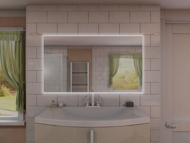 Badspiegel mit LED Beleuchtung - Sling