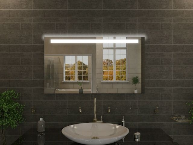 Badspiegel mit Beleuchtung - Ayna