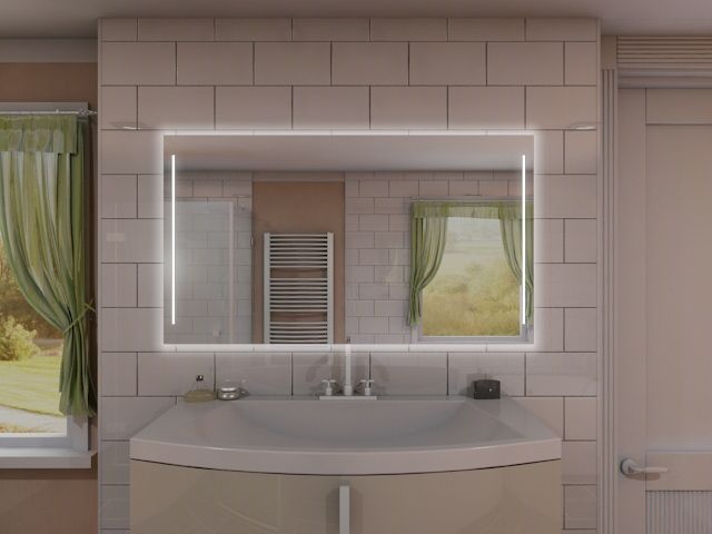 Badspiegel mit LED Beleuchtung - Tian