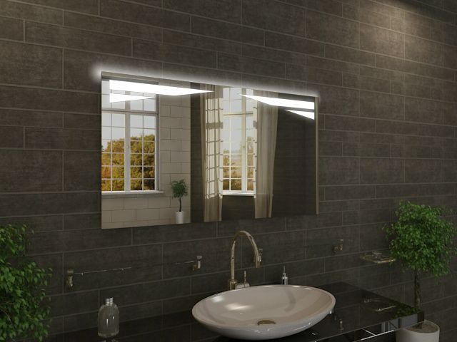 Serapio – Badezimmerspiegel mit außergewöhnlicher LED Beleuchtung