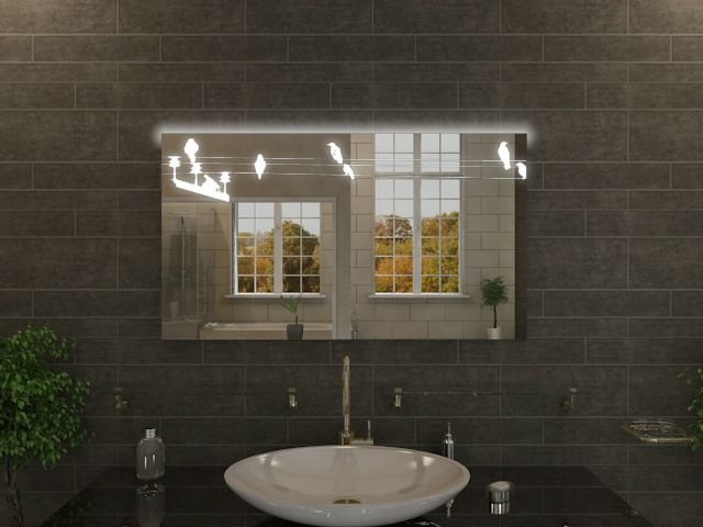 Badspiegel mit LED Beleuchtung - Chita