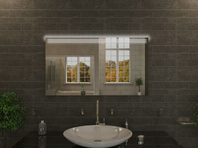 Badspiegel mit LED Beleuchtung - Siara