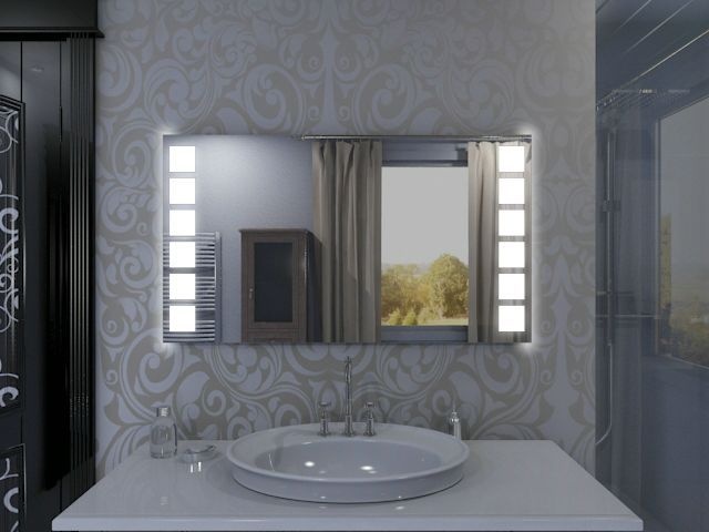Badspiegel mit LED Beleuchtung - Taro