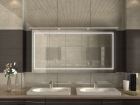 Spiegelschrank mit Kranz Tano