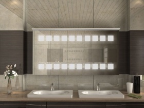 Spiegelschrank mit Kranz Nori2