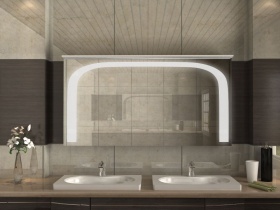 Spiegelschrank mit Kranz Saimon2