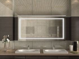 Spiegelschrank mit Beleuchtung und Steckdose Yuki2