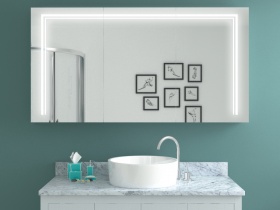 Design Spiegelschrank mit Beleuchtung Ilko