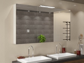 Spiegelschrank beleuchtet Obito