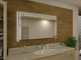 Badspiegel mit LED Beleuchtung - Mian