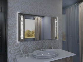 Badspiegel mit LED Beleuchtung - Rima