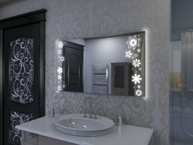 Badspiegel mit LED Beleuchtung - Akuye