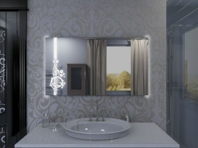 Badspiegel mit LED Beleuchtung - Malika