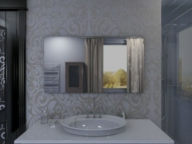Badspiegel mit LED Beleuchtung - Kaya