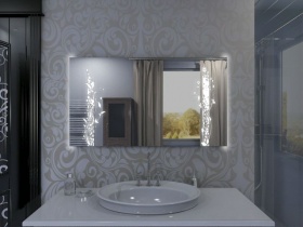 Badspiegel mit LED Beleuchtung - Inari