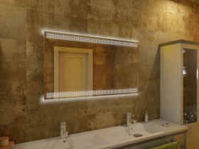 Badspiegel mit LED Beleuchtung - Liano