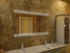 Badspiegel mit LED Beleuchtung - Kaylin