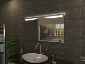 Badspiegel mit LED Beleuchtung - Shan