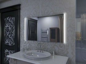 Badspiegel mit LED Beleuchtung - Nami