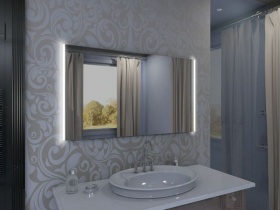 Badspiegel mit LED Beleuchtung - Nami