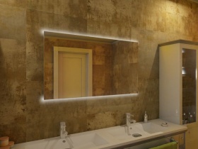 Spiegel mit LED Beleuchtung - Seiran