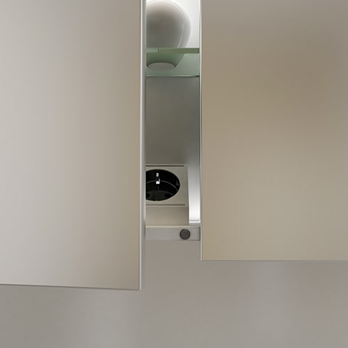 Bild Push to open Spiegelschrank